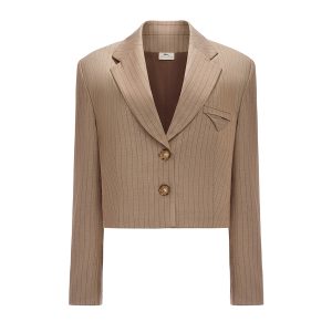 Marynarka Parana Stripe Beige