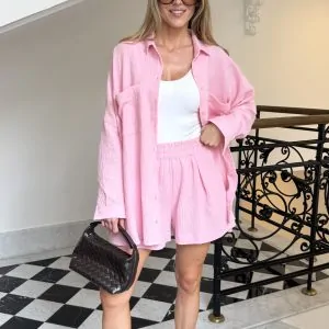 Szorty Arinos Pink